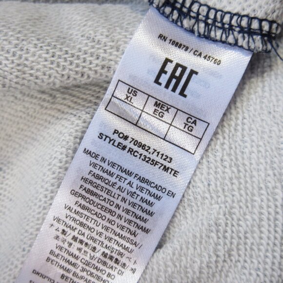 NWT rag & bone Miramar Terry Wide Leg in Scarlet Photo Print Jean Sweatpants XL - Picture 5 of 10